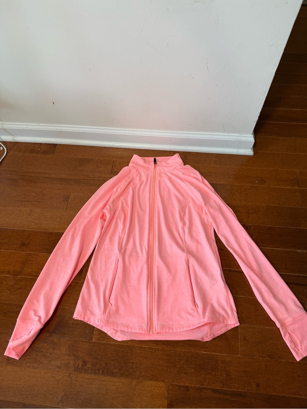 Ideology Coral Pink Full-Zip Jacket